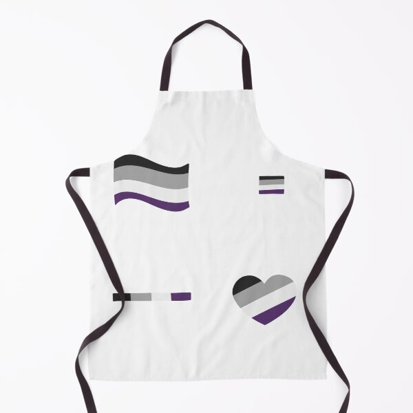 Item preview, Asexual Pride Flag Heart Subtle Pack Set designed and sold by TheEclecticKat.