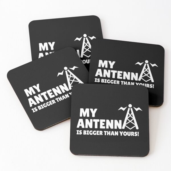 Item preview, My Antenna Is Bigger CB Radio Ham Radio designed and sold by JesterKrewArt.
