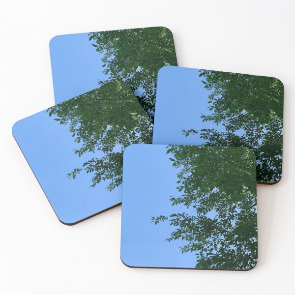 Item preview, Green Leaves Against a Blue Sky designed and sold by TabethaMorgan.