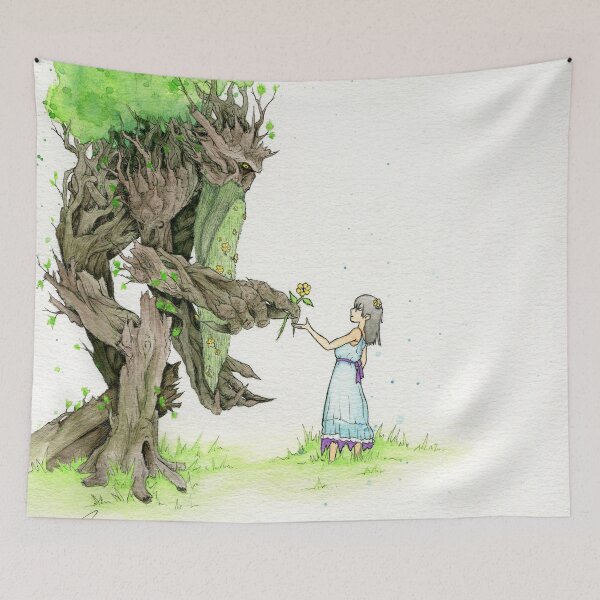 Item preview, Espíritu de árbol designed and sold by CrookedStream.