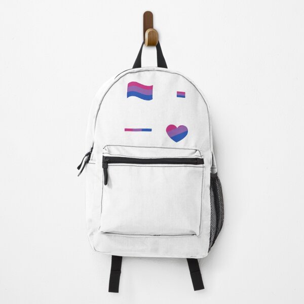Item preview, Bisexual Pride Flag Heart Subtle Pack Set designed and sold by TheEclecticKat.