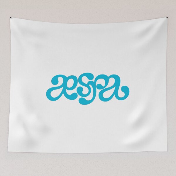 Item preview, aespa - Better Things aespa Logo (Blue) designed and sold by Positive | K4U.