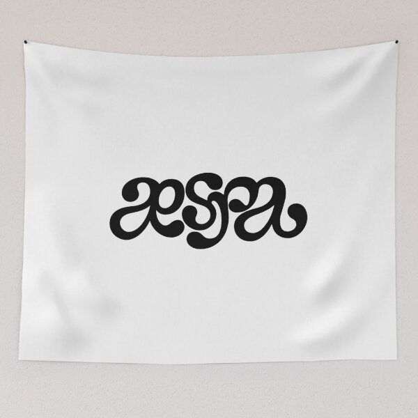 Item preview, aespa - Better Things aespa Logo (Black) designed and sold by Positive | K4U.
