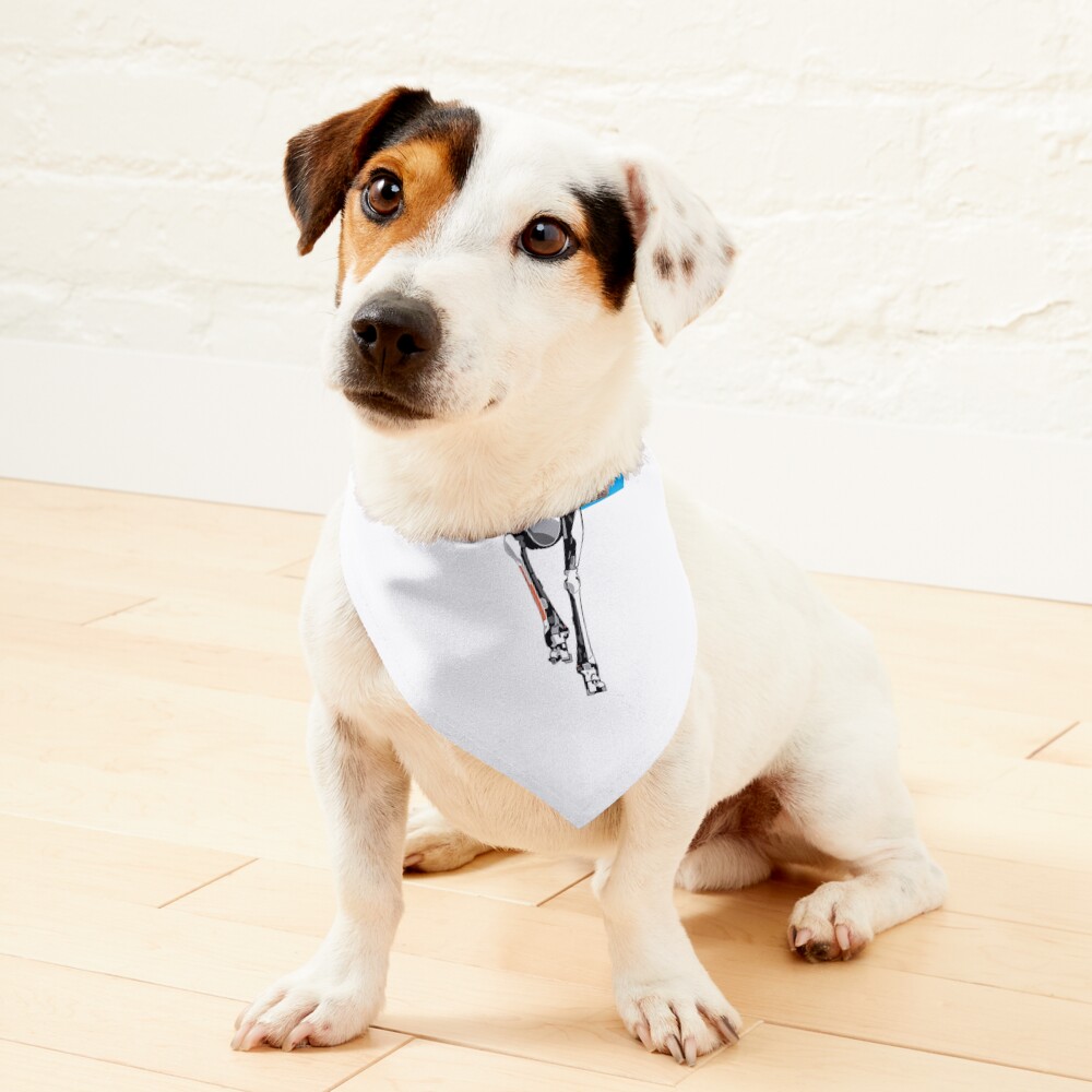Aperçu de l'œuvre Bandana pour animaux créée et vendue par StreetArtiist.