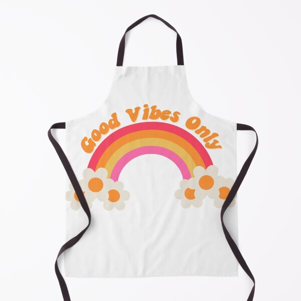 Item preview, Retro Good Vibes Only Flower Rainbow designed and sold by earthtokarly.