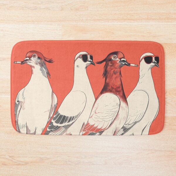 Item preview, gangster pigeons designed and sold by PricklyPeanut.