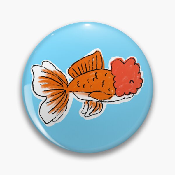 Item preview, Lion head goldfish designed and sold by m-art-een.