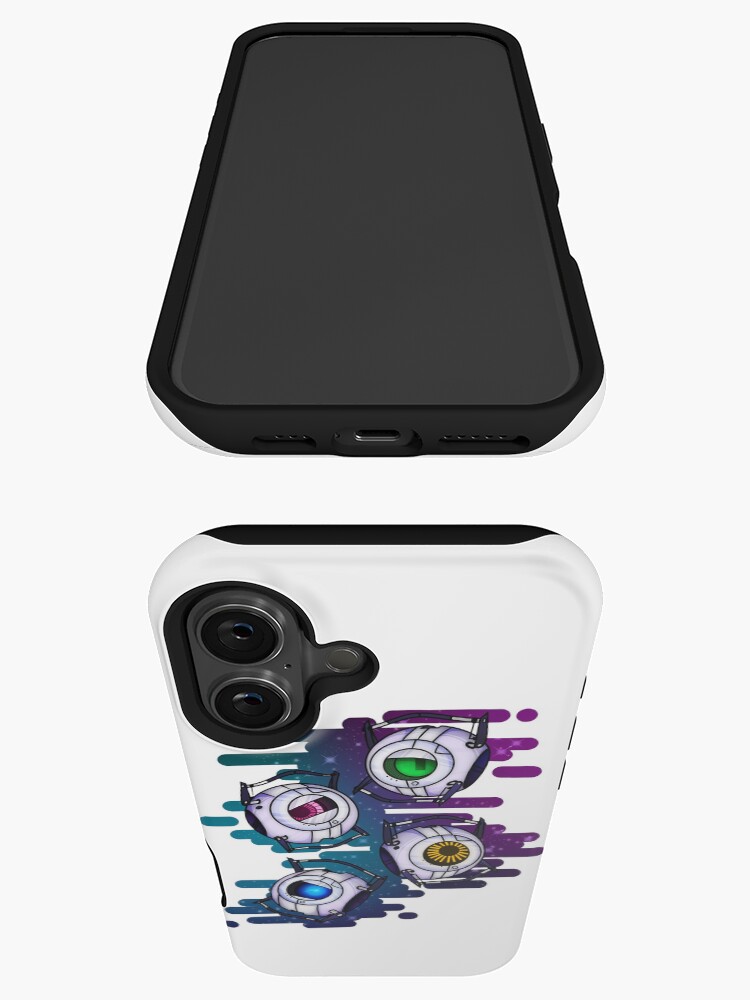 Aperçu 3 sur 4. Coque iPhone avec l'œuvre Laboratoires scientifiques Aperture - Portail créée et vendue par StreetArtiist.
