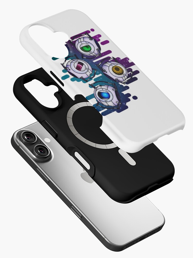 Aperçu 2 sur 4. Coque iPhone avec l'œuvre Laboratoires scientifiques Aperture - Portail créée et vendue par StreetArtiist.