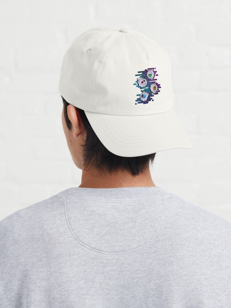 Aperçu 4 sur 7. Casquette avec l'œuvre Laboratoires scientifiques Aperture - Portail créée et vendue par StreetArtiist.