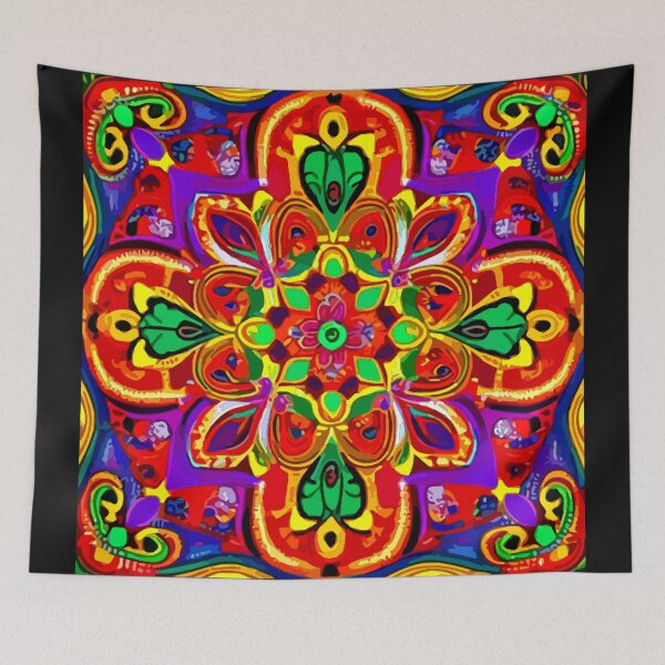 Item preview, Kaleidoscopic Fiesta designed and sold by Highlandkings.