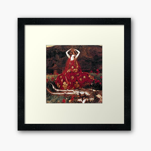 Item preview, La Belle Dame Sans Merci - Frank Cadogan Cowper designed and sold by forgottenbeauty.
