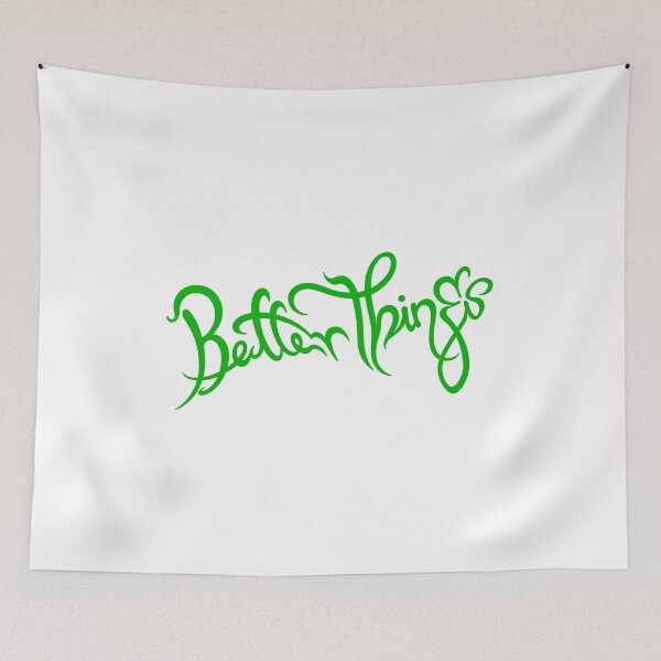 Item preview, aespa - Better Things Logo (Green) designed and sold by Positive | K4U.