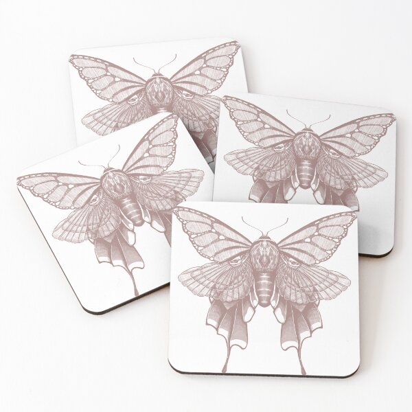 Item preview, Monarch Ptera Moth Sketch designed and sold by TeaAragonArt.