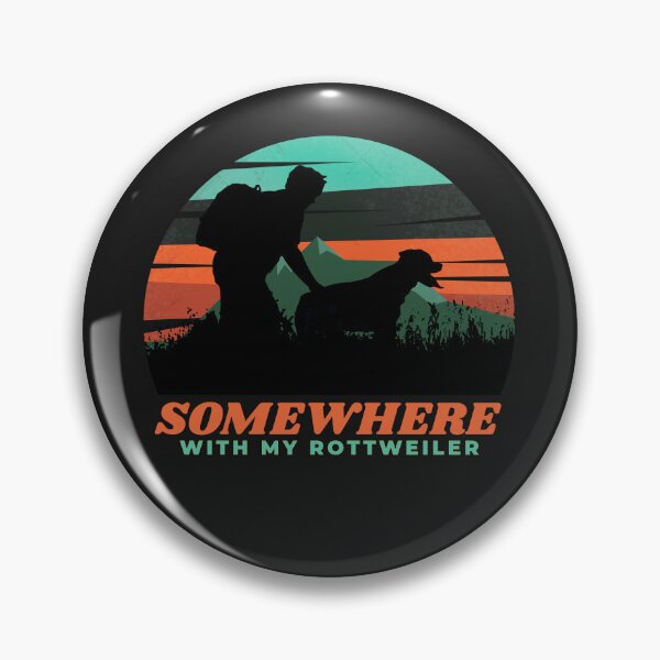 Item preview, Somewhere With My Rottweiler Mens Dog Dad Outdoor Gift  designed and sold by Guarddogdrive.