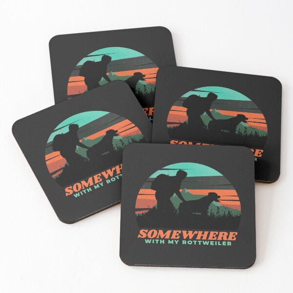 Item preview, Somewhere With My Rottweiler Mens Dog Dad Outdoor Gift  designed and sold by Guarddogdrive.