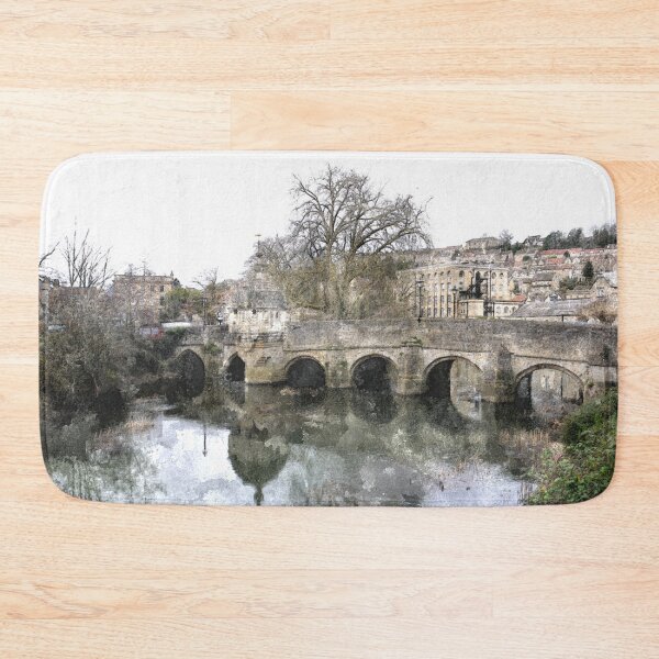 Item preview, The bridge in Bradford on Avon designed and sold by stevepaint.