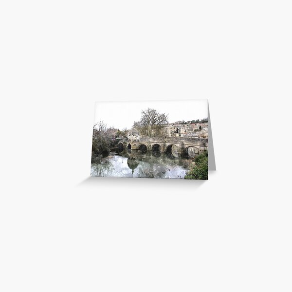 Artikel-Vorschau von Die Brücke in Bradford on Avon, designt und verkauft von stevepaint.