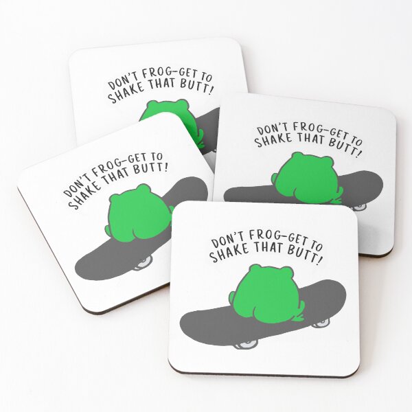 Item preview, Frog butt x frog butt designed and sold by The  Knick Knack Nook.