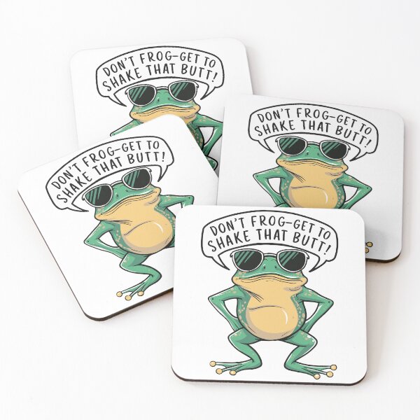 Item preview, Frog butt x frog butt designed and sold by The  Knick Knack Nook.