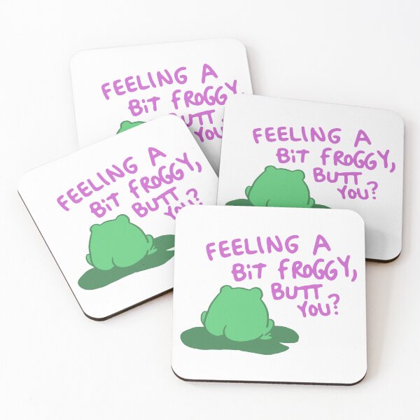 Item preview, Frog butt x frog butt designed and sold by The  Knick Knack Nook.