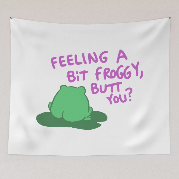 Item preview, Frog butt x frog butt designed and sold by The  Knick Knack Nook.