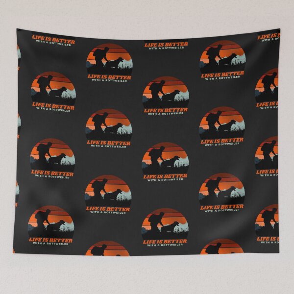 Item preview, Life Is Better With A Rottweiler Mens Dad Gift designed and sold by Guarddogdrive.