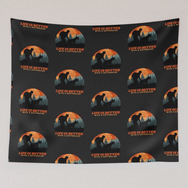 Item preview, Life Is Better With A Rottweiler Mens Dad Gift designed and sold by Guarddogdrive.