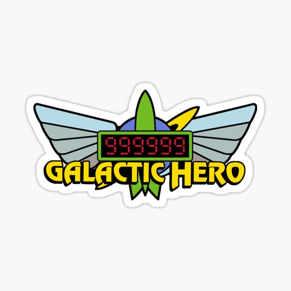 Item preview, Galactic Hero Buzz Lightyear 9999999 designed and sold by N8Cre8s.