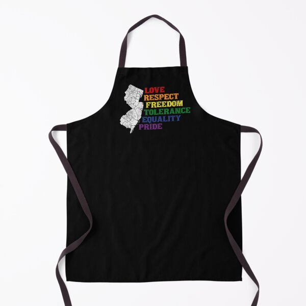 Item preview, Love, Respect, Freedom, Tolerance, Equality, Pride in NJ designed and sold by thaneydesign.