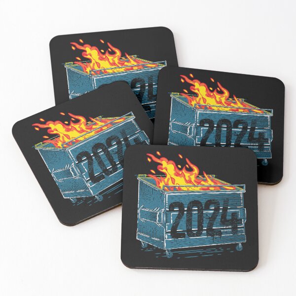 Item preview, Dumpster Fire 2024 designed and sold by therocketman.