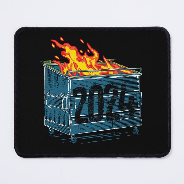 Item preview, Dumpster Fire 2024 designed and sold by therocketman.