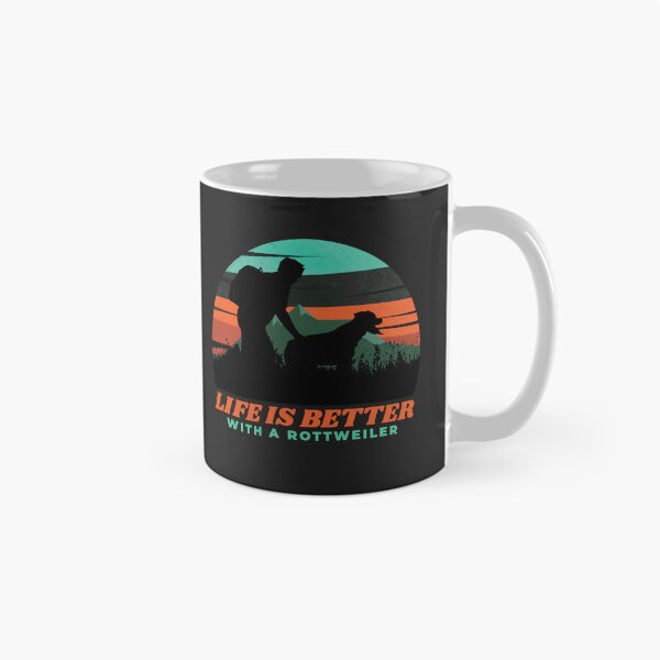 Item preview, Life Is Better With A Rottweiler Mens Dad Gift designed and sold by Guarddogdrive.
