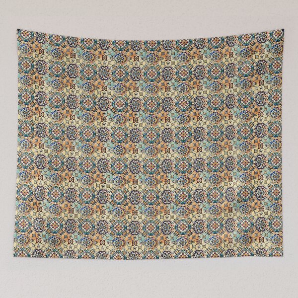 Item preview, Grand Fair Carousel Floral Stained Glass Cymatics 3X designed and sold by Zeporas Castle.