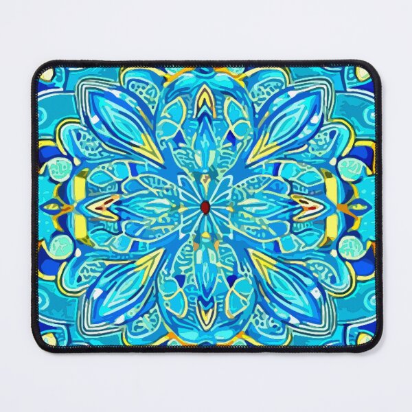 Item preview, Aquatic Aura Mandala designed and sold by Highlandkings.