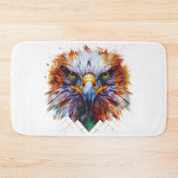 Item preview, Golden Eagle Head, Geometry Style  designed and sold by TheDarkStone.