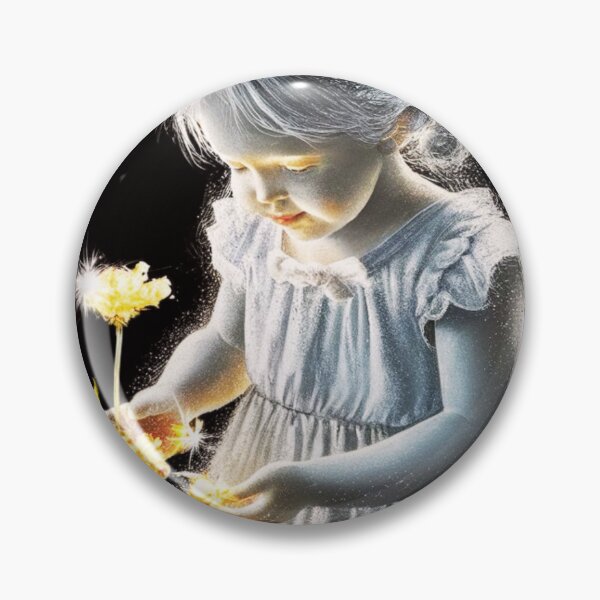 Item preview, t obra de arte que muestra a una joven delicada e inocente ilumina designed and sold by aipaint.