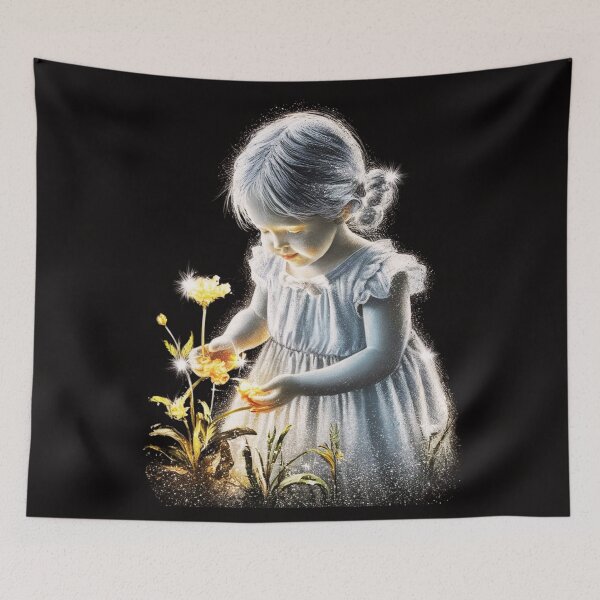 Item preview, t artwork featuring a delicate and innocent young girl illuminate designed and sold by aipaint.
