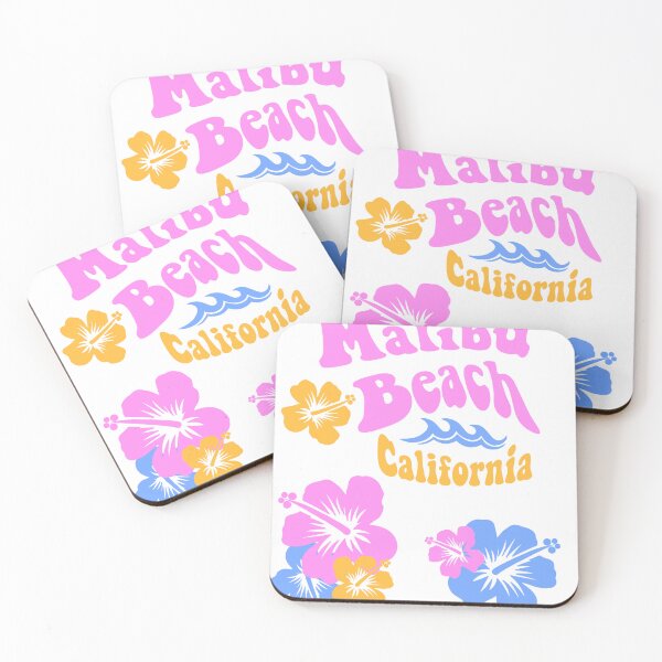 Item preview, Malibu Beach and Hibiscus Flowers designed and sold by Shelby Bird.