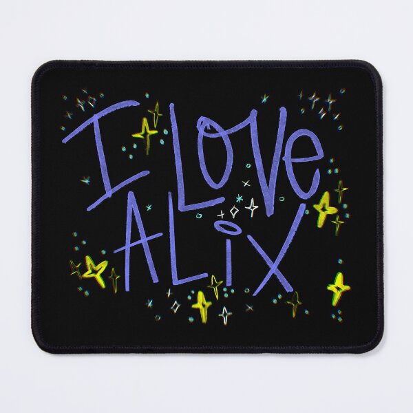 Item preview, I LOVE ALIX NAME PURPLE designed and sold by GIVENGRACE.ART.
