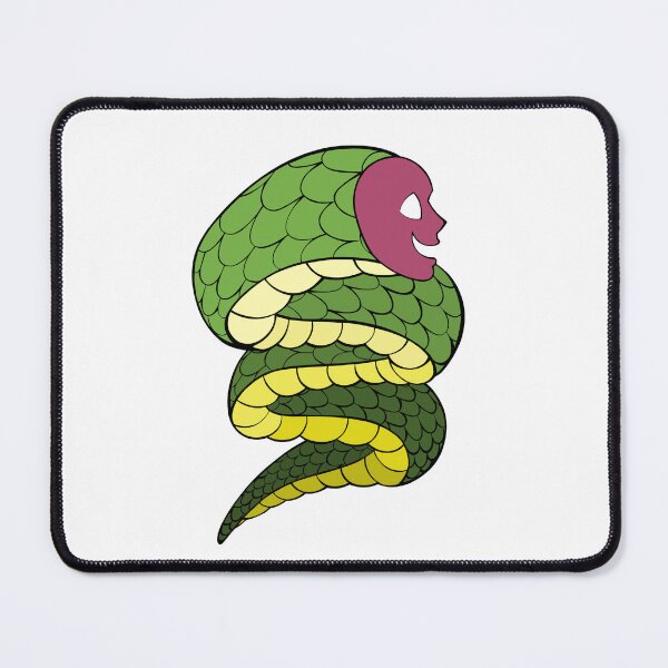 Item preview, Snake with human face designed and sold by selkaycik.
