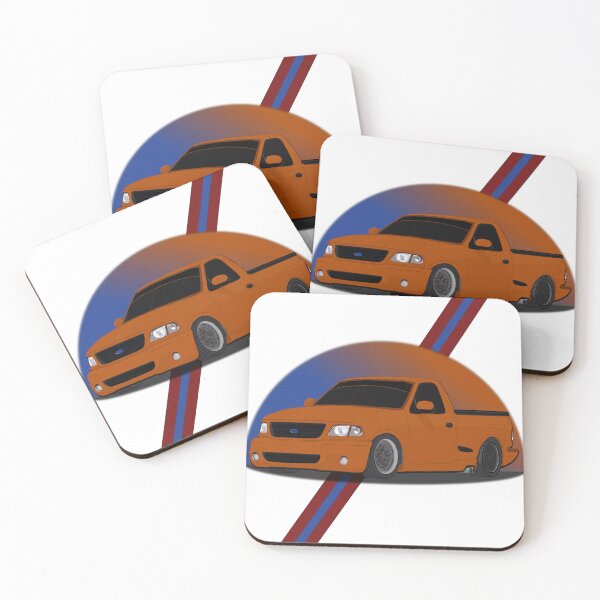 Item preview,  F-150 SVT Lighting Pickup in Orange designed and sold by GreyMoonForest.