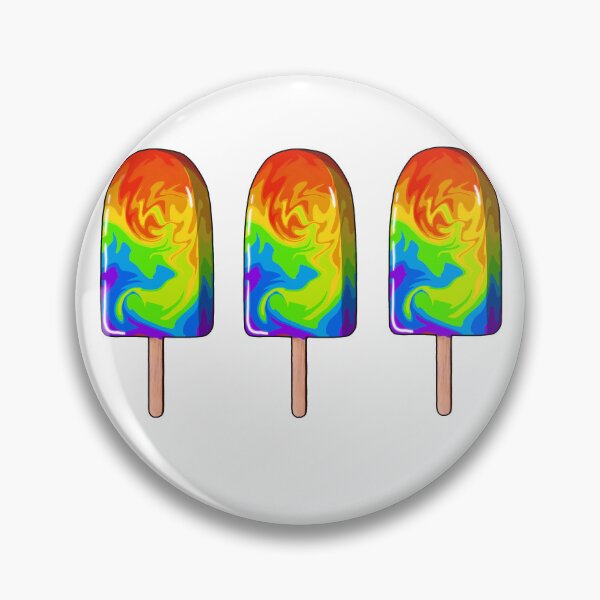 Item preview, The Hot and Cold PRIDEcicle Throuple designed and sold by LinesAreDrawn.