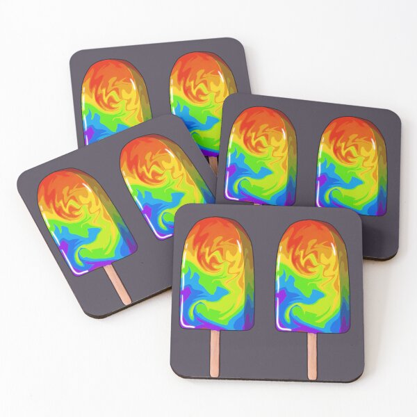 Item preview, The Hot and Cold PRIDEcicle Throuple designed and sold by LinesAreDrawn.
