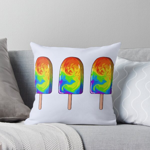 Item preview, The Hot and Cold PRIDEcicle Throuple designed and sold by LinesAreDrawn.
