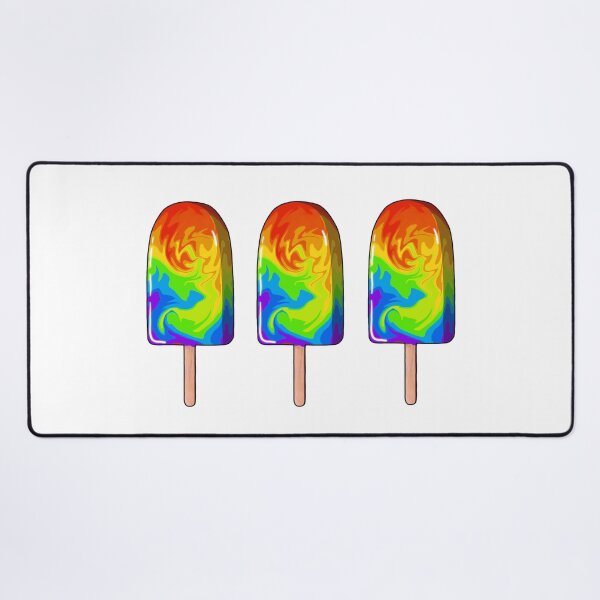 Item preview, The Hot and Cold PRIDEcicle Throuple designed and sold by LinesAreDrawn.