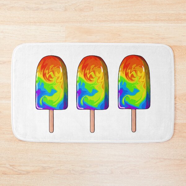 Item preview, The Hot and Cold PRIDEcicle Throuple designed and sold by LinesAreDrawn.