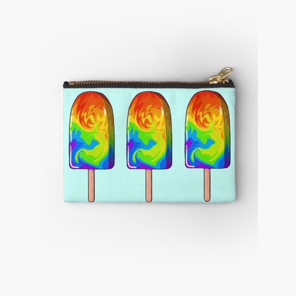Item preview, The Hot and Cold PRIDEcicle Throuple designed and sold by LinesAreDrawn.