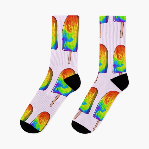 Item preview, The Hot and Cold PRIDEcicle Throuple designed and sold by LinesAreDrawn.