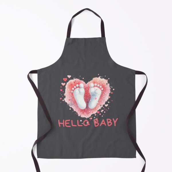 Item preview, HEART WITH HELLO BABY designed and sold by sundos.